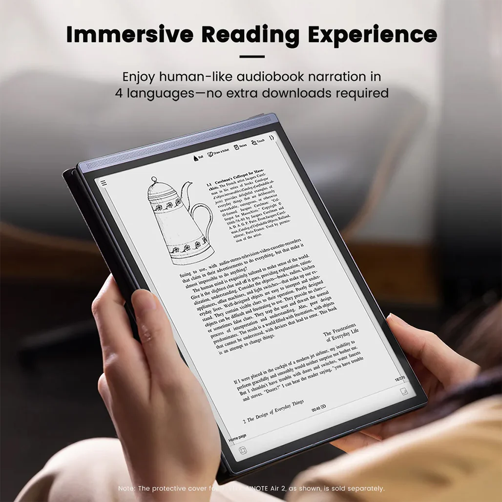 iFlytek AINOTE Air 2 Smart Digital Notebook – Real-Time Voice-to-Text Transcription, 14-Language Support, 8.2" E-Ink Display - Image 10