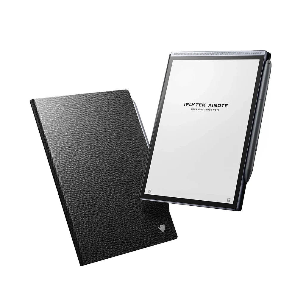 iFlytek AINOTE PU Leather Protective Case with Magnetic Attachment & Hidden Stylus Clip - Image 2