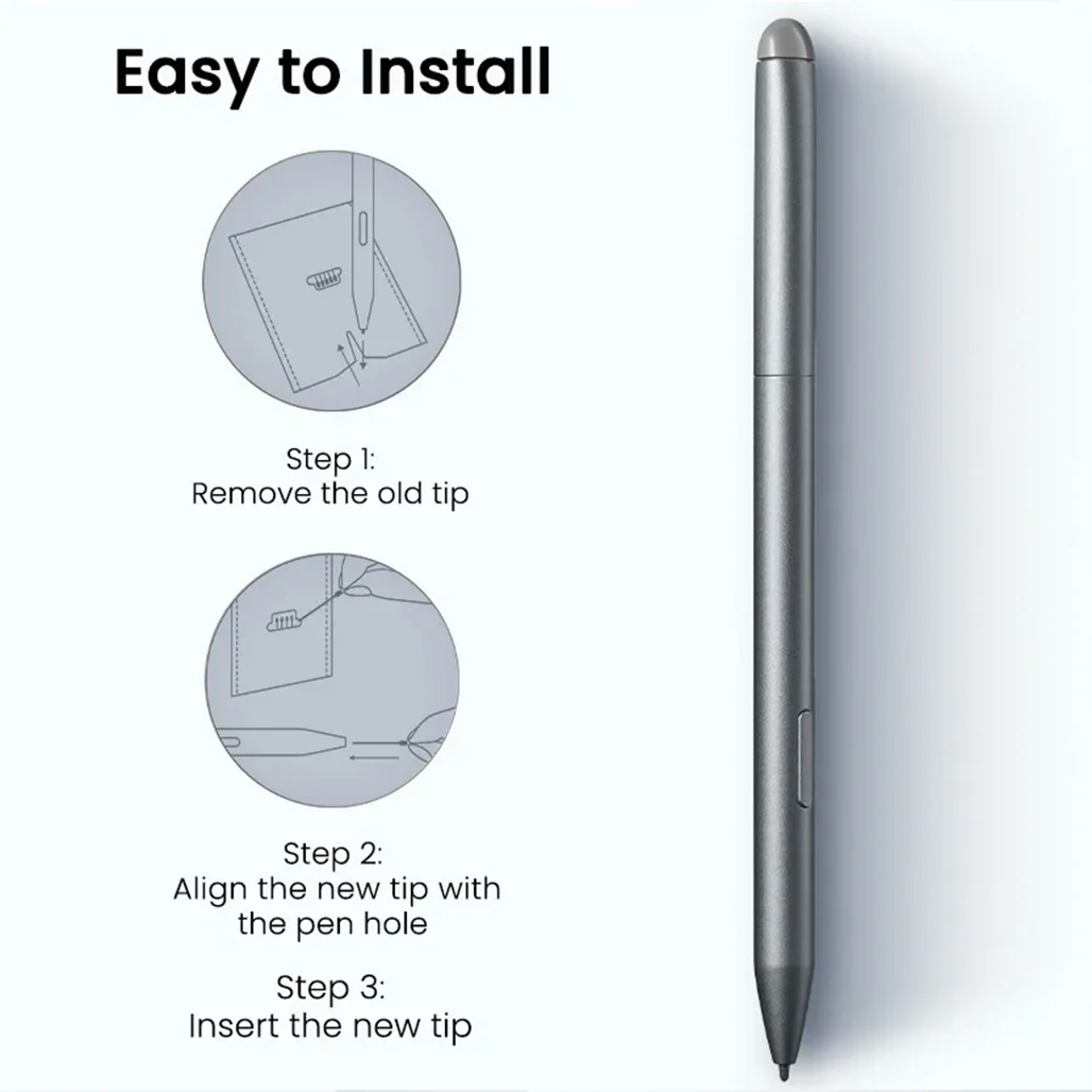 iFlytek Stylus Tips Replacement for AINOTE Air 2 Pen – Precision Writing for AI Note-Taking Tablet - Image 7