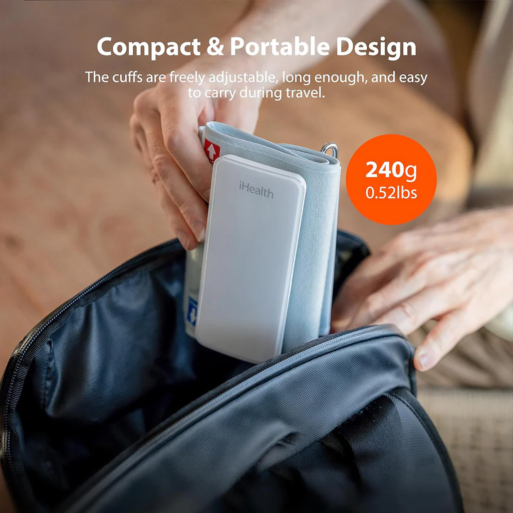iHealth Neo Wireless Blood Pressure Monitor - Stylish, Portable, and Clinically Accurate - Image 4