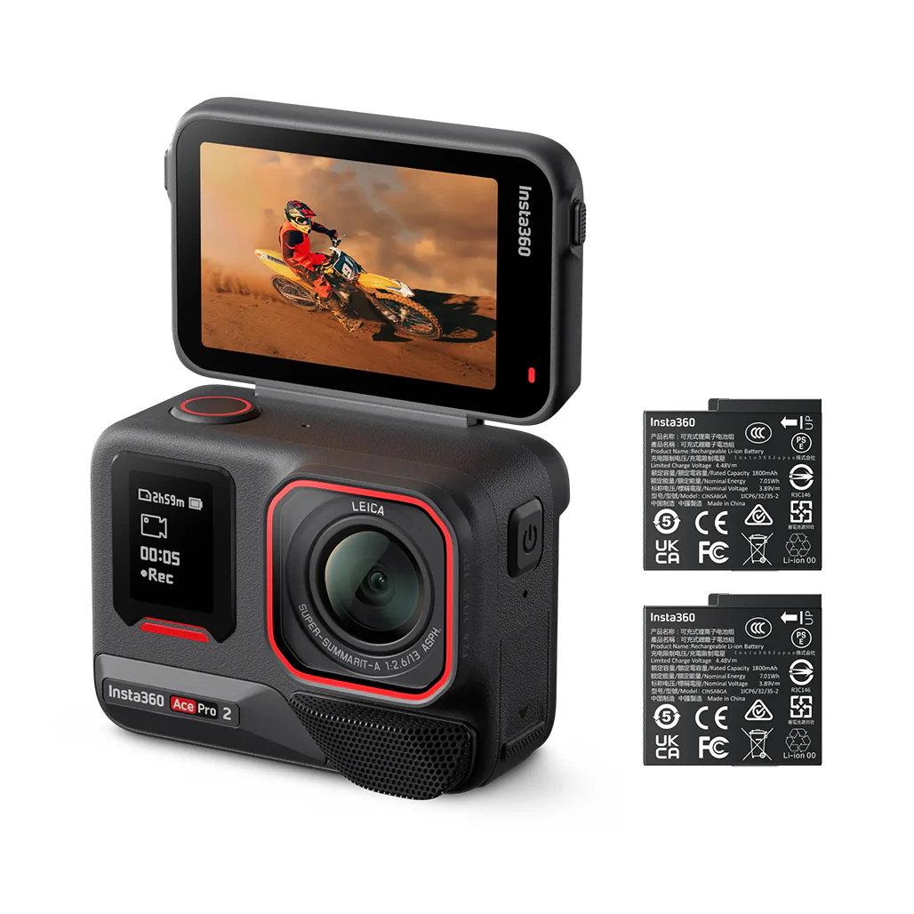 Insta360 Ace Pro 2 Action Camera - Dual Battery - Image 5