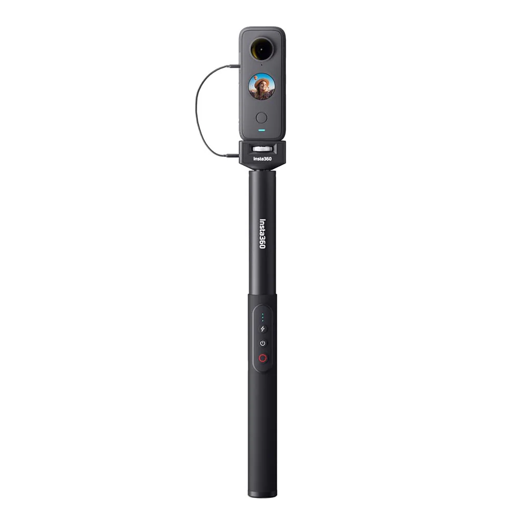 Insta360 Power Selfie Stick – Extendable Selfie Stick with Built-In Battery for Insta360 Cameras - Image 3