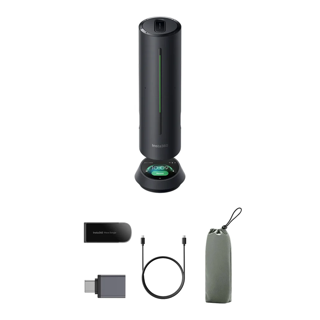 Insta360 Wave - Professional Speakerphone with AI Recording Suite - Image 7