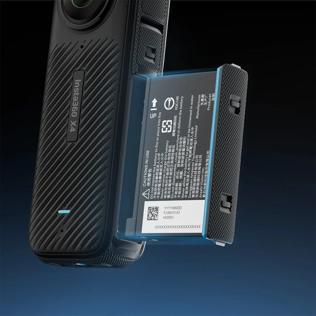 Insta360 X4 Battery – Extended Recording Time, Cold-Resistant Performance - Image 4