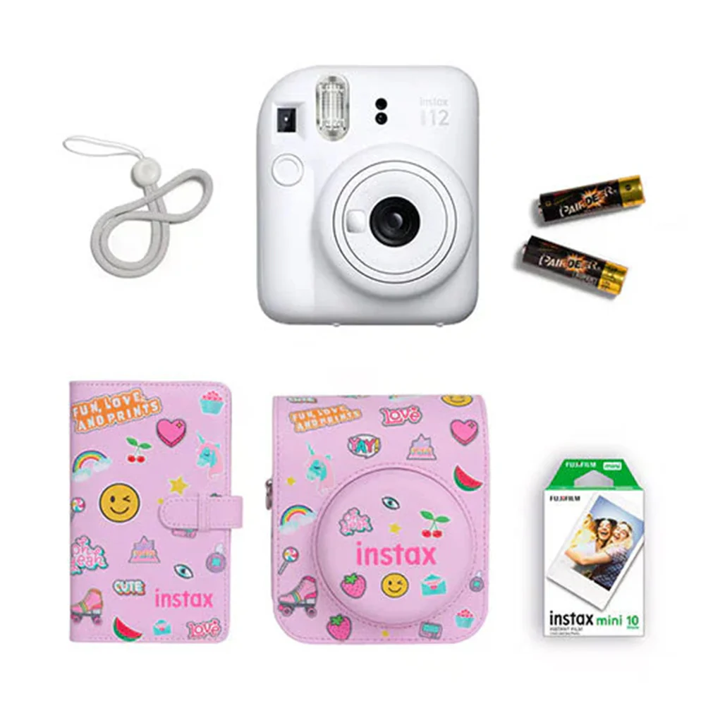 Fujifilm Instax Mini 12 Gift Box - Instant Camera Bundle with Mini Film, Protective Case, and Photo Album - Image 3