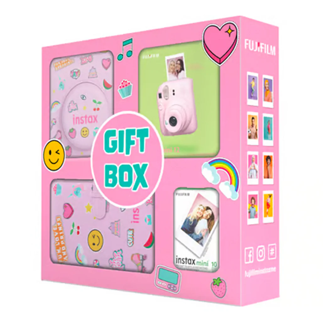 Fujifilm Instax Mini 12 Gift Box - Instant Camera Bundle with Mini Film, Protective Case, and Photo Album - Image 4