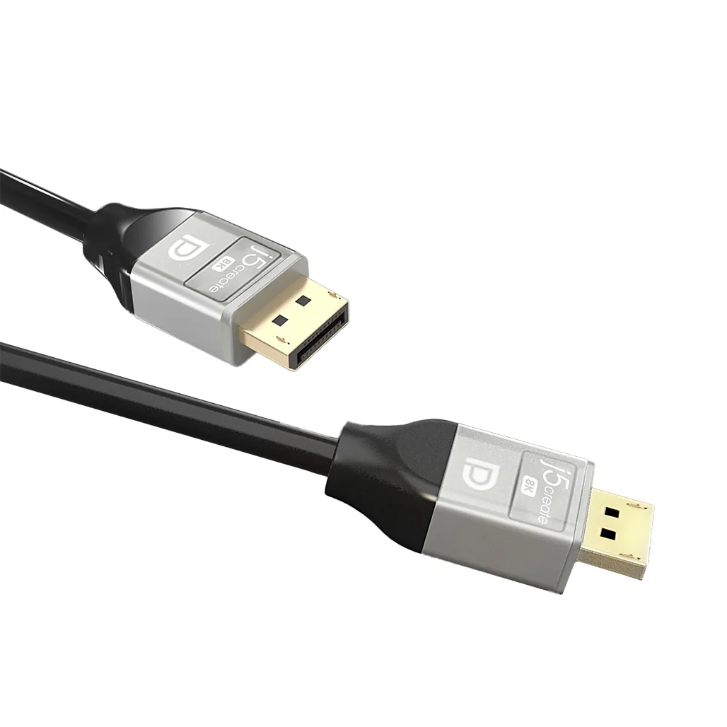 J5Create 8K DisplayPort™ Cable - JDC43 | High-Performance 8K Video Support & Enhanced Durability - Image 3