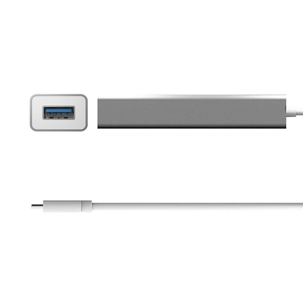 J5Create USB-C™ 4-Port Hub JCH344 - High-Speed USB 3.1 (Gen 1) Hub Compatible with Windows®, macOS®, Linux®, Chrome OS™ - Image 3