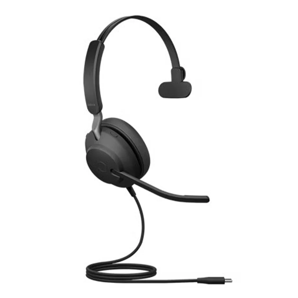 Jabra Evolve2 40 UC Mono - USB-C | Professional On-Ear Headset - Image 3