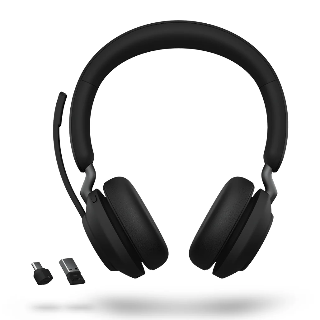 Jabra Evolve2 65 - Stereo Wireless On-Ear Headset | HSC110W - Image 6
