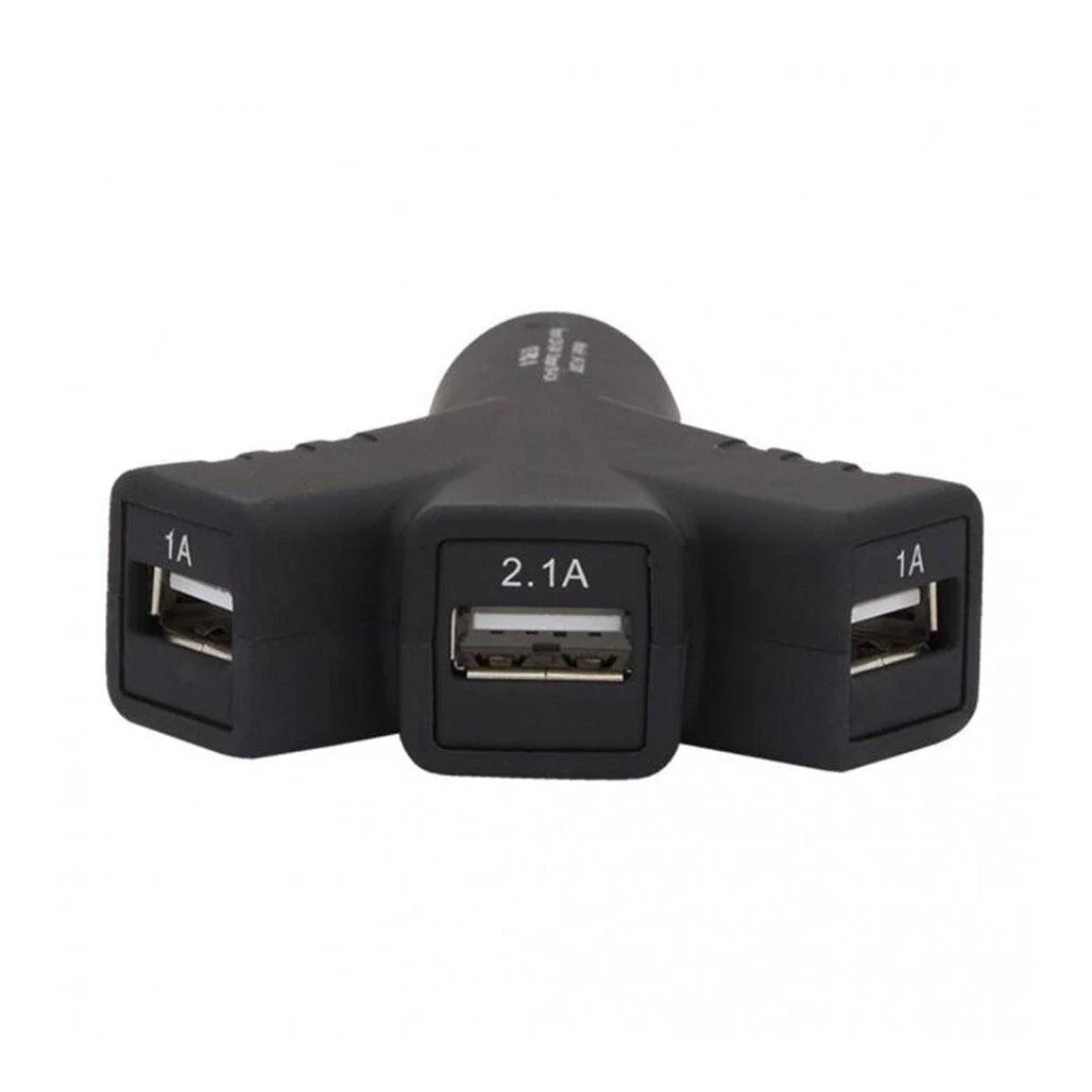 JOYROOM JR-C300 Car Charger with 3 USB Ports - 5V/4.1A Max Adaptive Output - Image 4