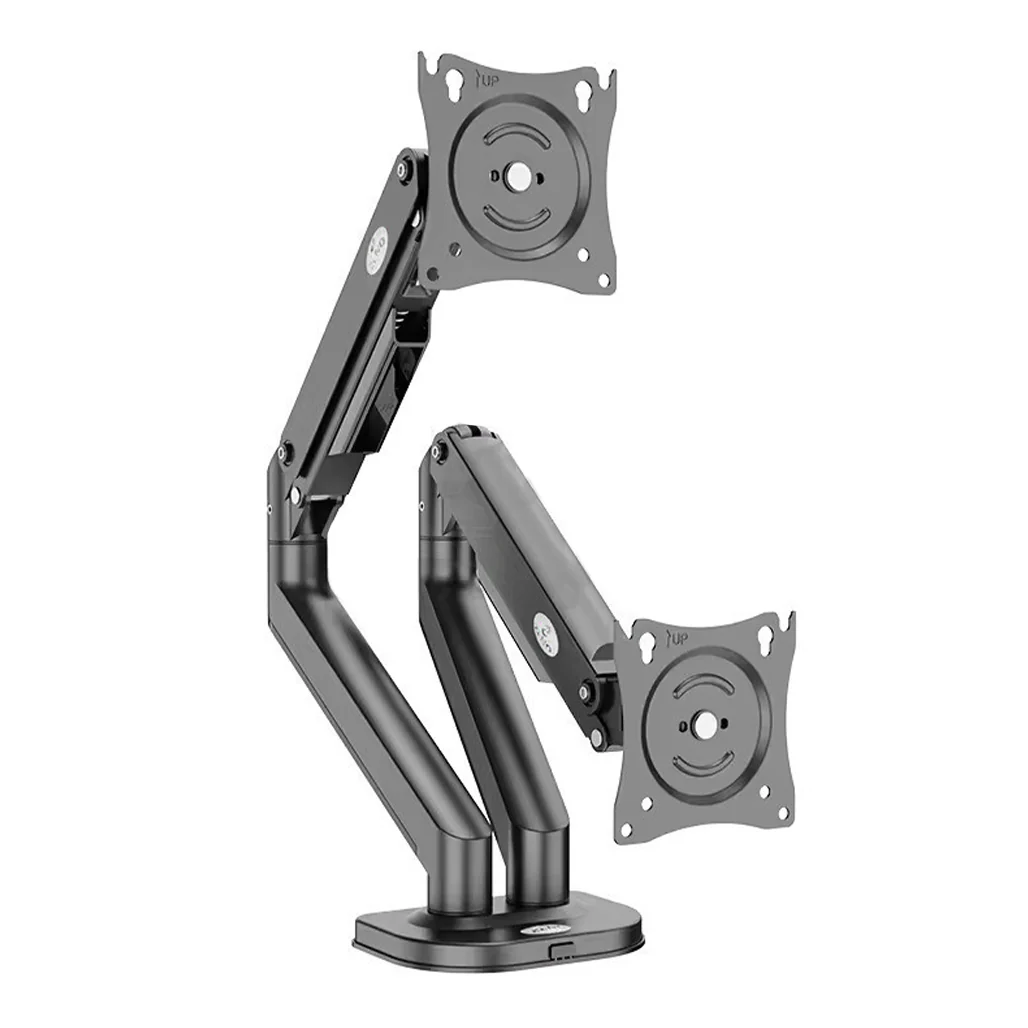 Kaloc/Zeno M8D Dual Monitor Mount – Adjustable for Screens 17 to 30 Inches with VESA Compatibility - Image 2