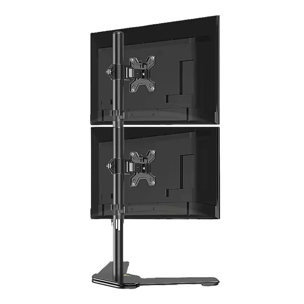 KALOC/ZENO MT602 Adjustable Vertical Dual Monitor Arm for 17 to 27" Screens – Tilt, Swivel, Rotate, and Hidden Cable Management - Image 3