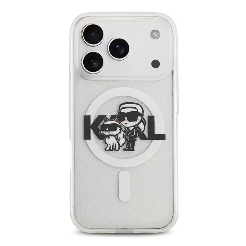 Karl Lagerfeld iPhone 17 Pro MagSafe Glitter Case - Image 2