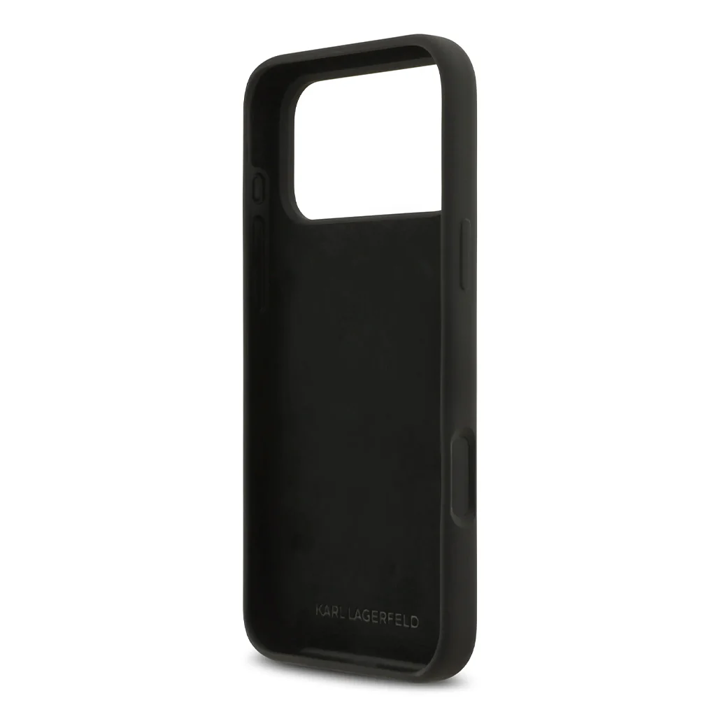 Karl Lagerfeld Liquid Silicone Case with Karl Sketch for iPhone 17 Pro - Image 7