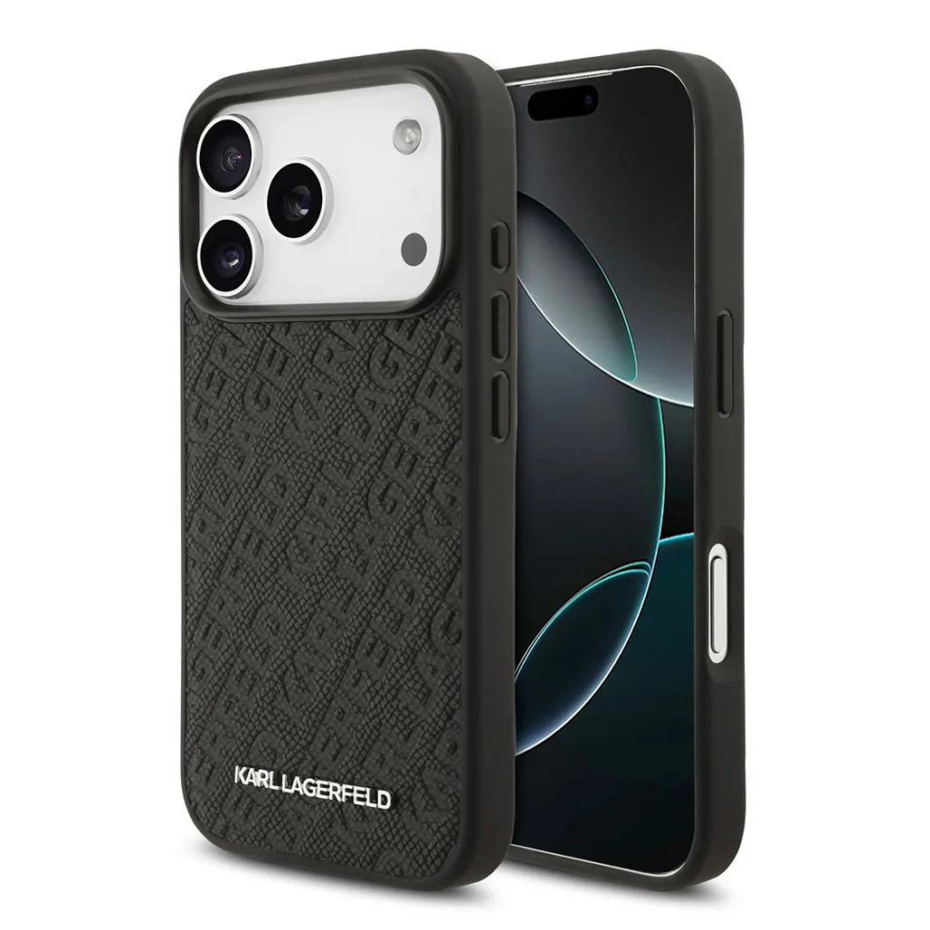Karl Lagerfeld MagSafe PU Leather Case for iPhone 17 Pro - Image 3