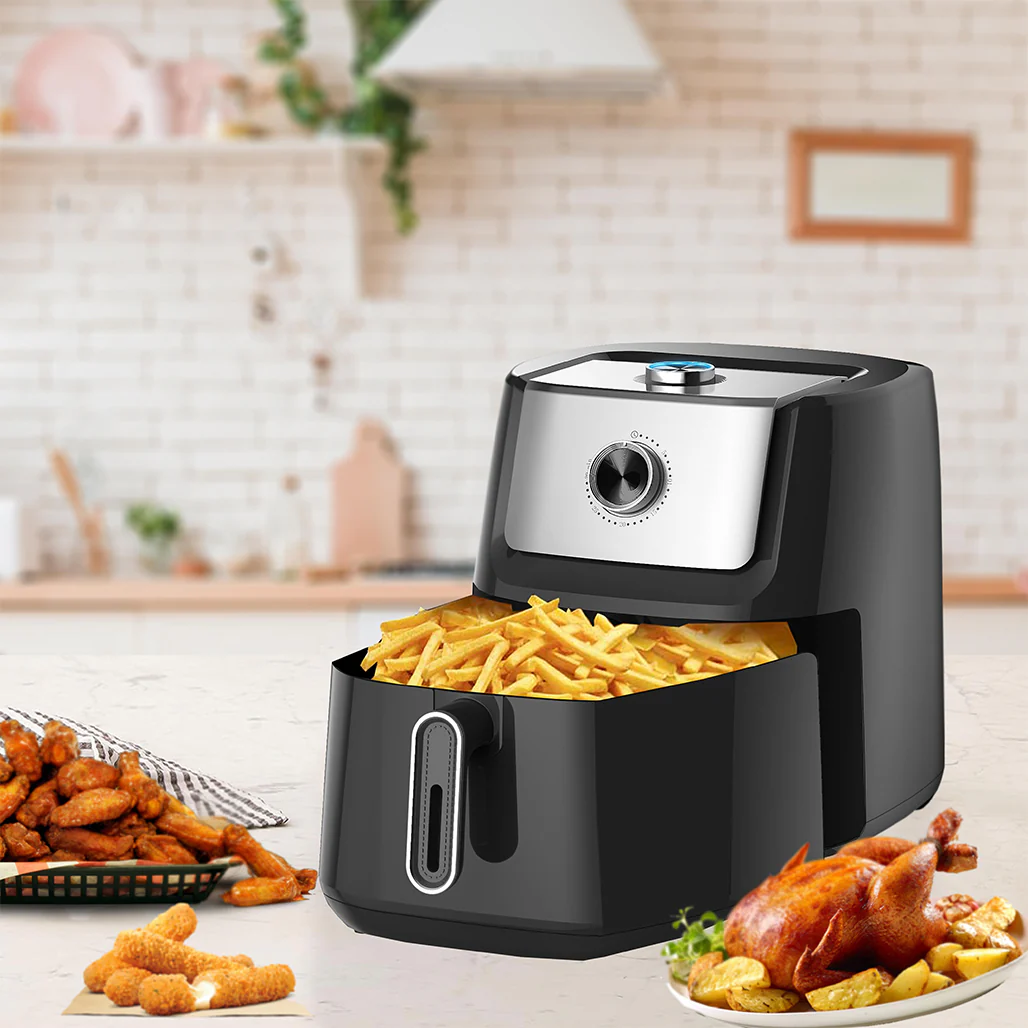 KB Elements ELK65FM1 6.5L Manual Air Fryer - Image 6