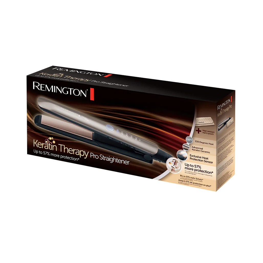 Remington Keratin Therapy Pro Hair Straightener - S8590 - Image 2