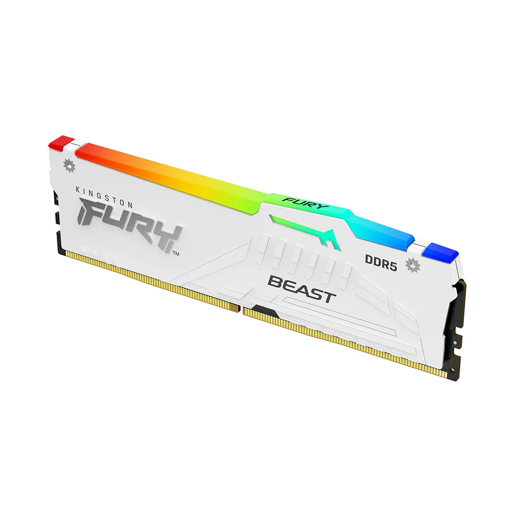 Kingston FURY Beast DDR5 RGB 5200MT/s White – KF552C36BWEA - Image 2