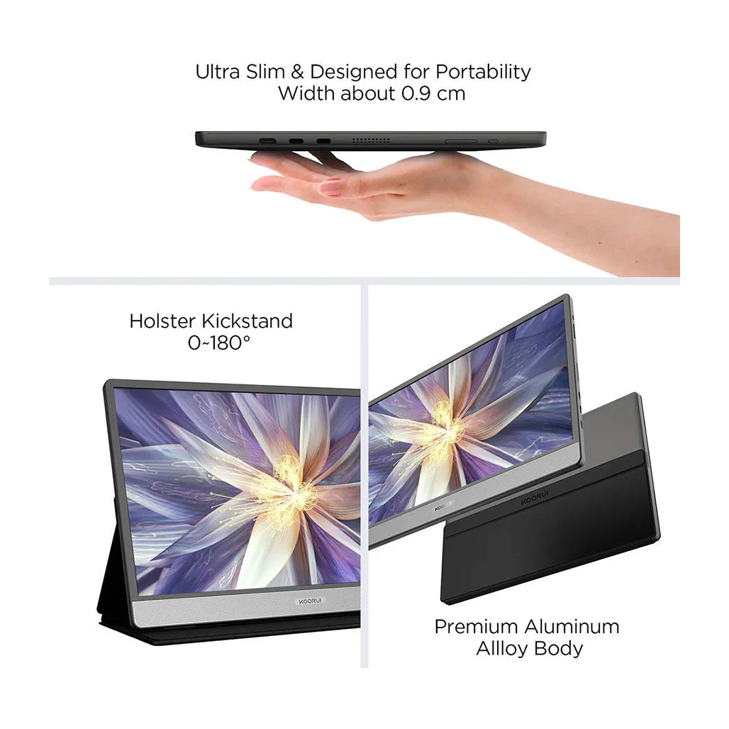 Koorui 15B1 15.6" Portable IPS FHD Monitor - Image 6