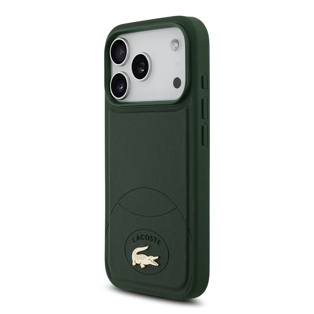 Lacoste MagSafe PU Leather Hard Case with Bliss Design for iPhone 17 Pro - Image 19