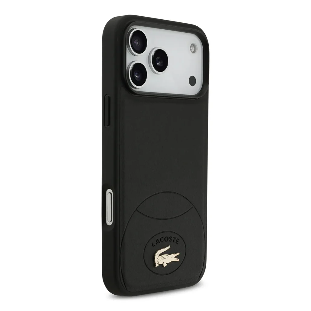 Lacoste MagSafe PU Leather Hard Case with Bliss Design for iPhone 17 Pro - Image 4