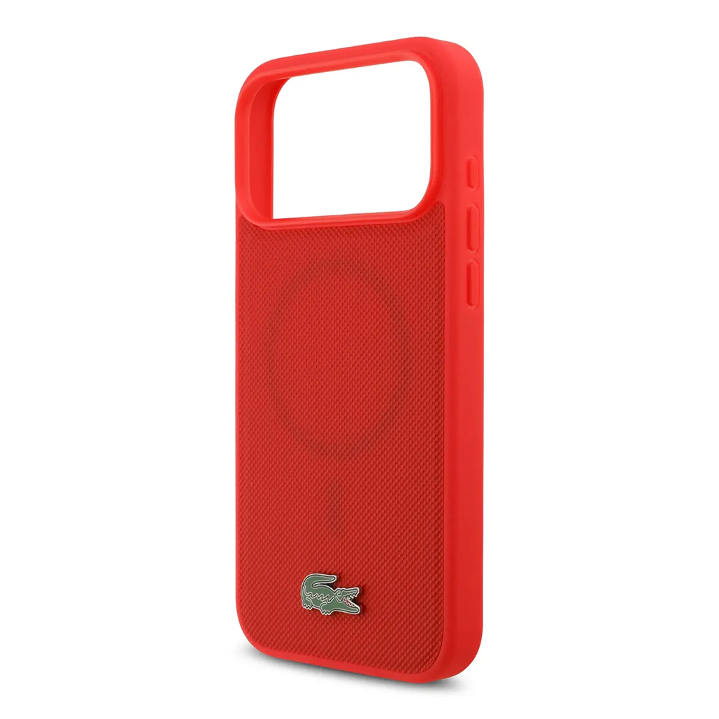 Lacoste MagSafe PU Leather Hard Case with Iconic Petit Piqué Logo for iPhone 17 Pro - Image 13
