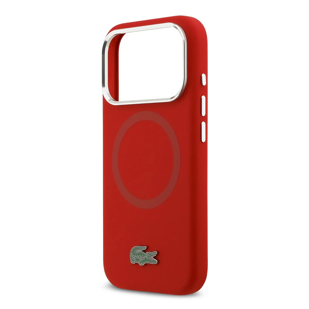 Lacoste MagSafe Silicone Case with Metal Logo for iPhone 17 Pro - Image 13