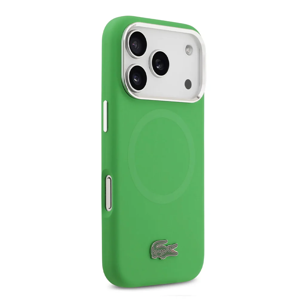 Lacoste MagSafe Silicone Case with Metal Logo for iPhone 17 Pro - Image 27