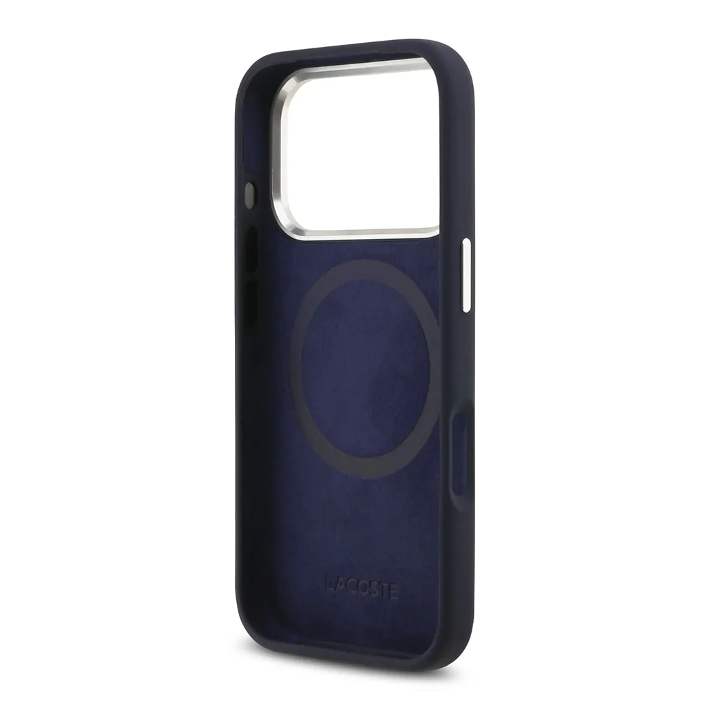 Lacoste MagSafe Silicone Case with Metal Logo for iPhone 17 Pro - Image 4