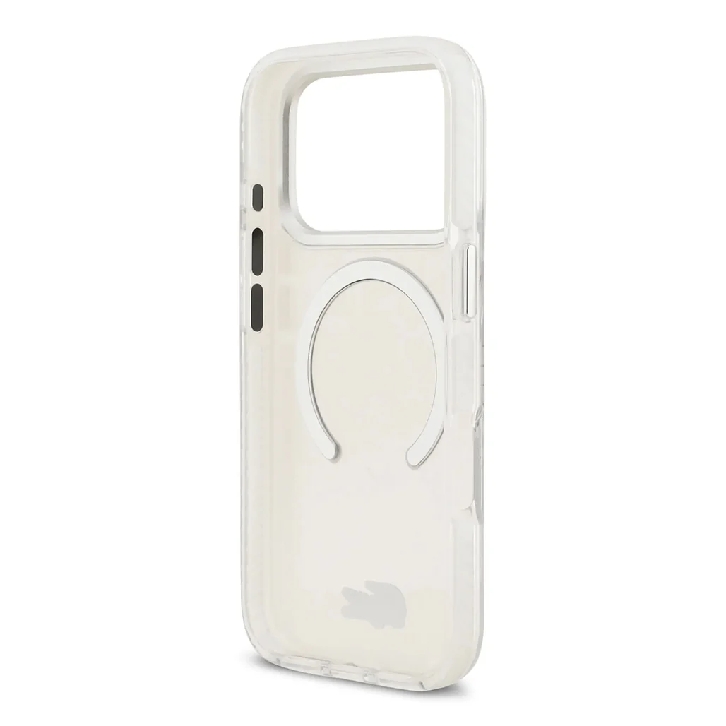Lacoste MagSafe Transparent TPU+PC Case with Frosted Finish for iPhone 17 Pro Max - Image 29
