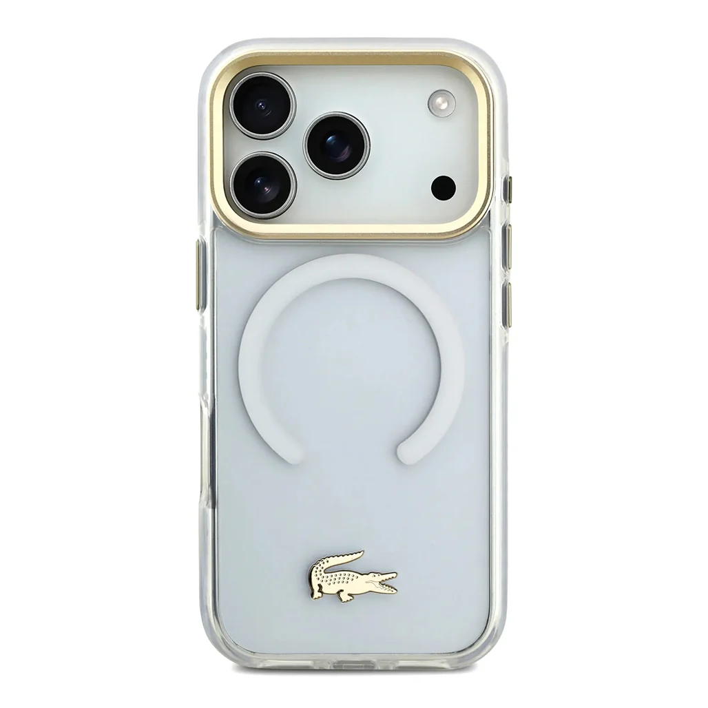 Lacoste MagSafe Transparent TPU+PC Frosted Case for iPhone 17 Pro - Image 16