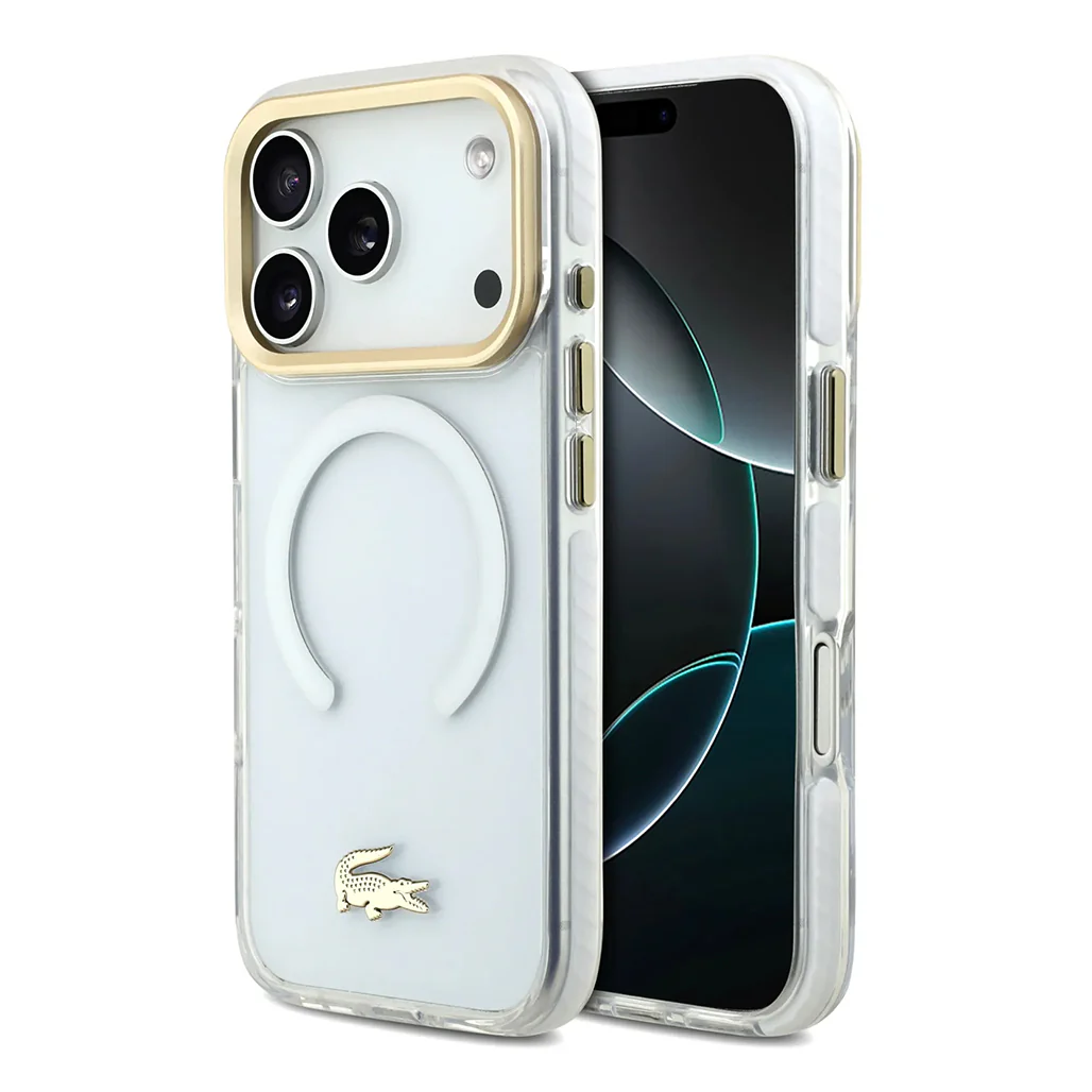 Lacoste MagSafe Transparent TPU+PC Frosted Case for iPhone 17 Pro - Image 17
