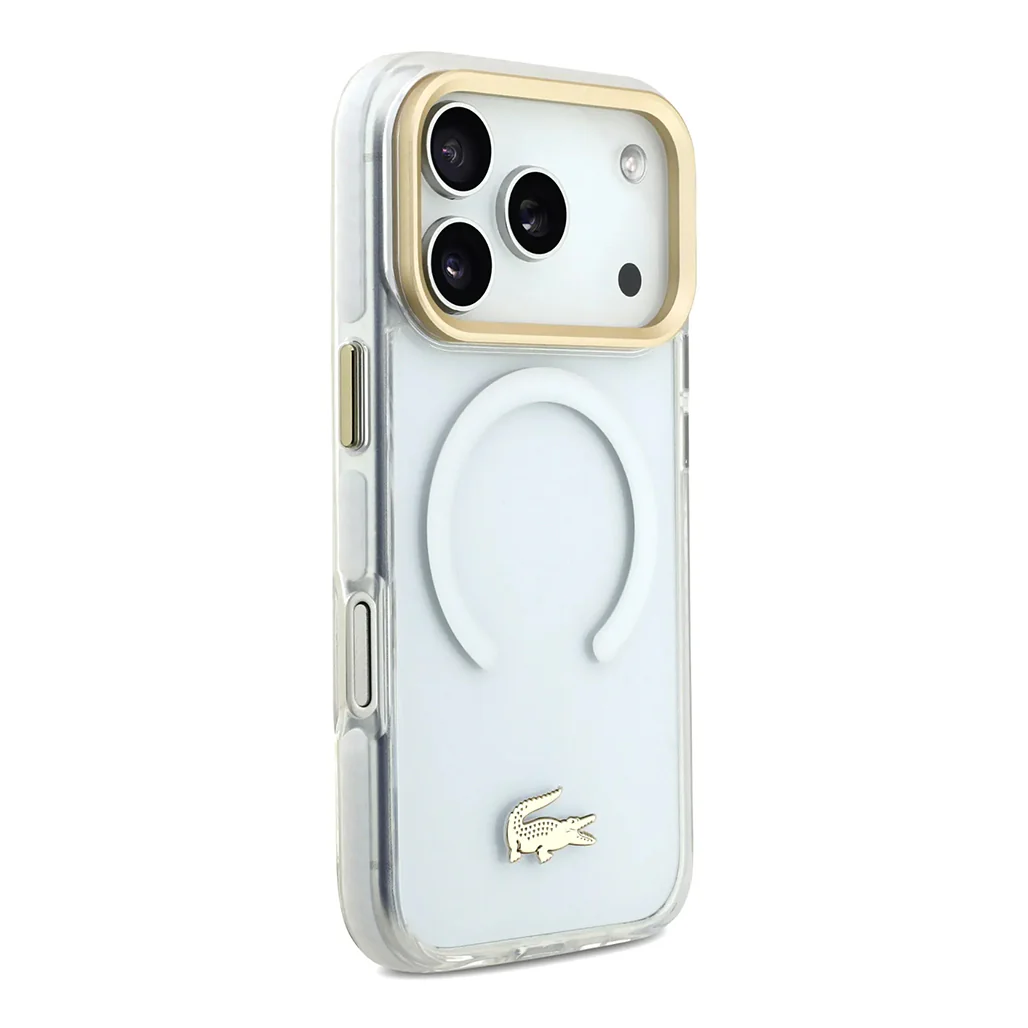 Lacoste MagSafe Transparent TPU+PC Frosted Case for iPhone 17 Pro - Image 18