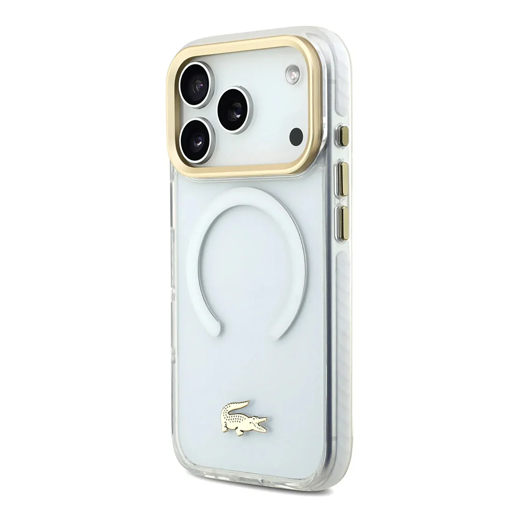 Lacoste MagSafe Transparent TPU+PC Frosted Case for iPhone 17 Pro - Image 19