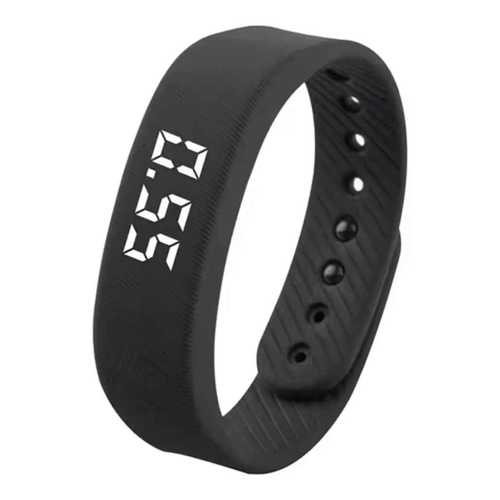 LED Fitness Tracker Wristband with Pedometer