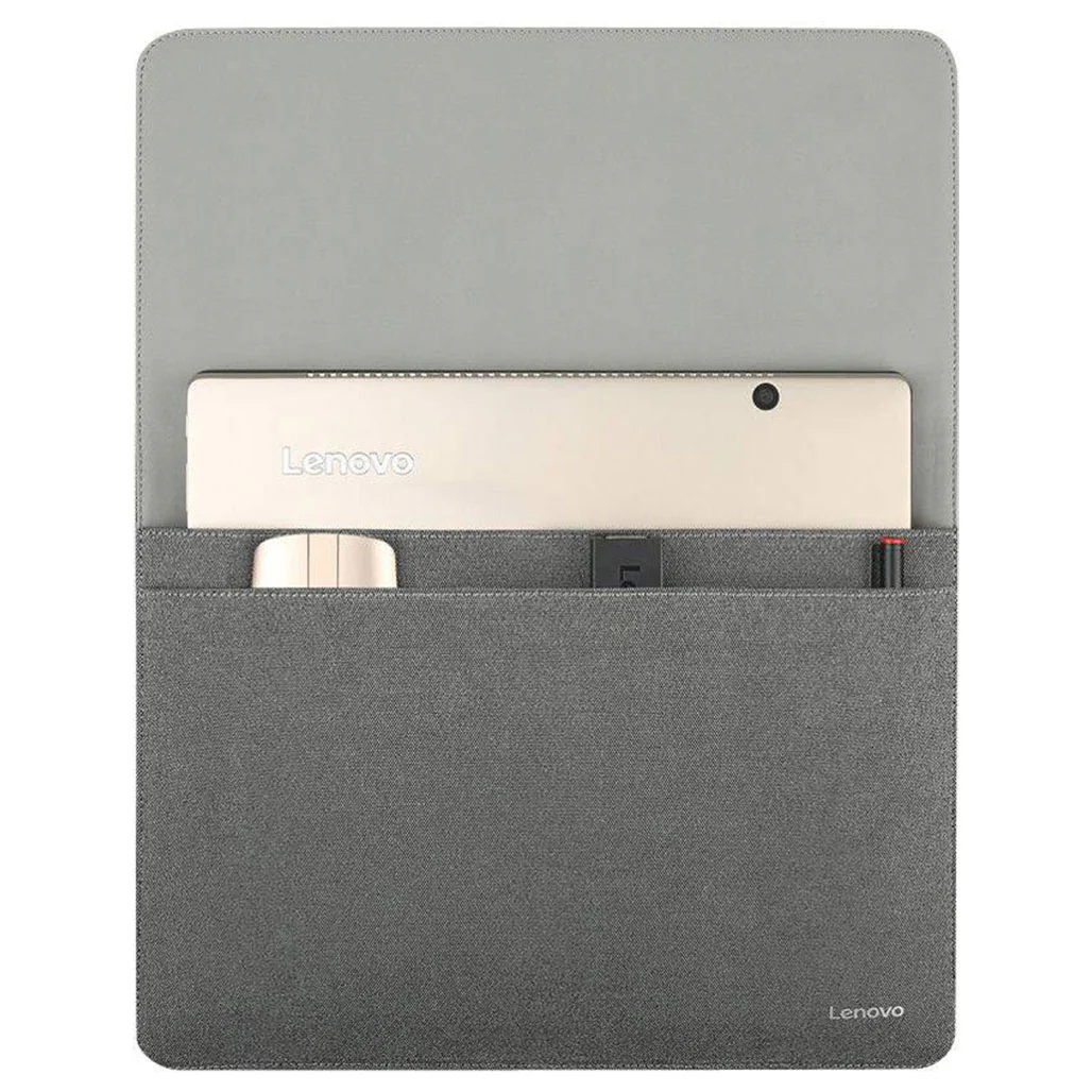 Lenovo 14-Inch Ultra Slim Laptop Sleeve - Grey - Image 3