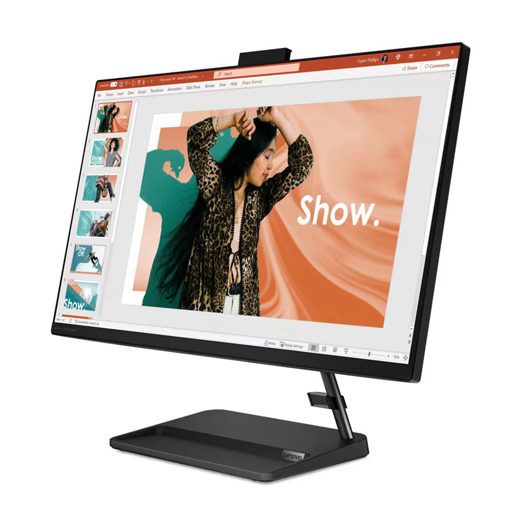 Lenovo IdeaCentre 3 All-in-One 27IAP7 - 27" - Core i7-13620 - 16GB Ram - 512GB SSD - MX550 4GB - Includes Wired Keyboard & Mouse - Image 6