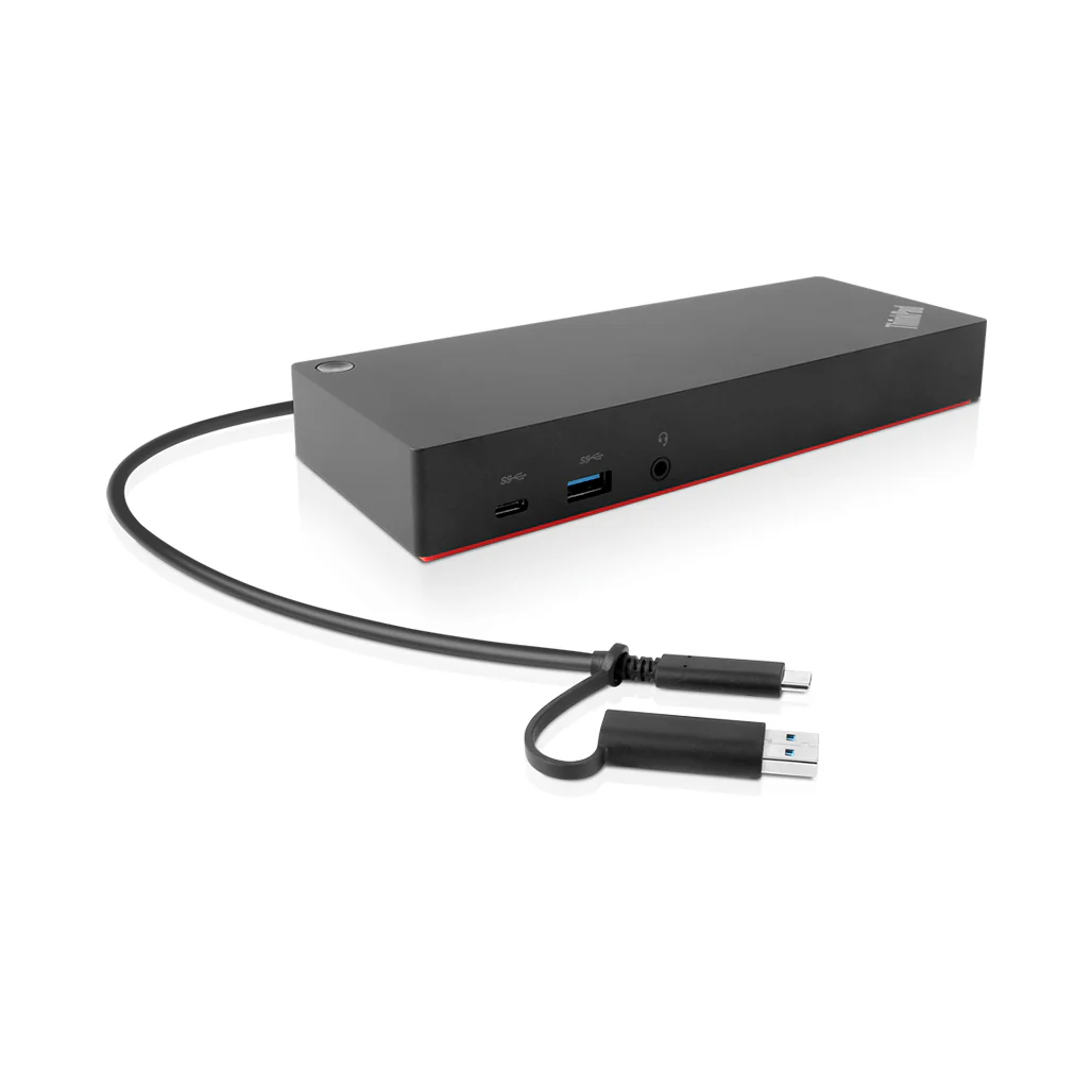 Lenovo ThinkPad Hybrid USB-C & USB-A Dock – Universal Dual 4K Docking Station with European Plug - Image 4