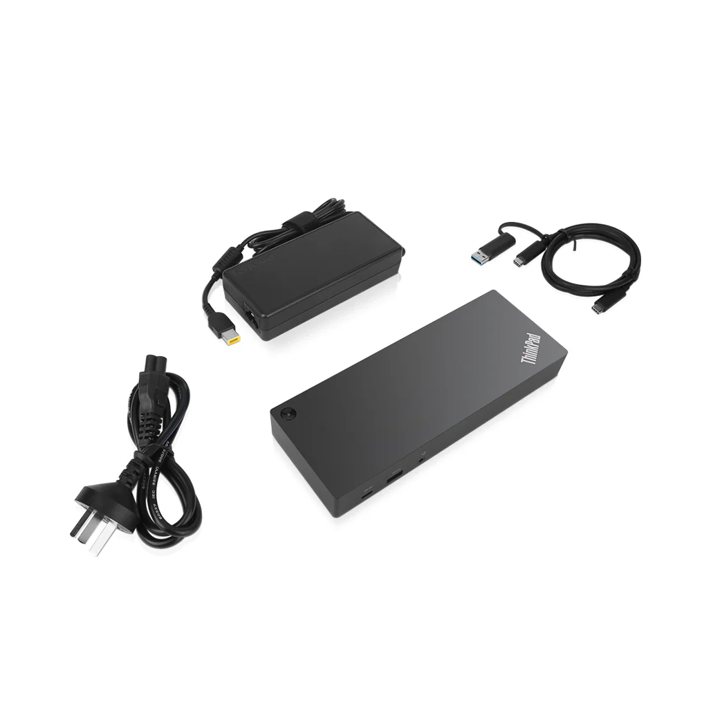Lenovo ThinkPad Hybrid USB-C & USB-A Dock – Universal Dual 4K Docking Station with European Plug - Image 6