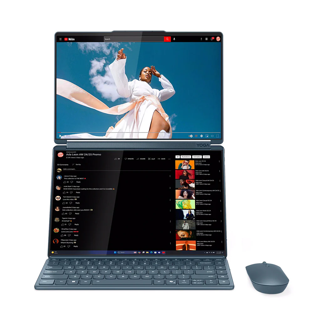 Lenovo Yoga Book 9 83KJ0001US - 2x 14" Touchscreen - Core Ultra Ultra 7 255H - 32GB Ram - 1TB SSD - Intel Arc Graphics - Image 2