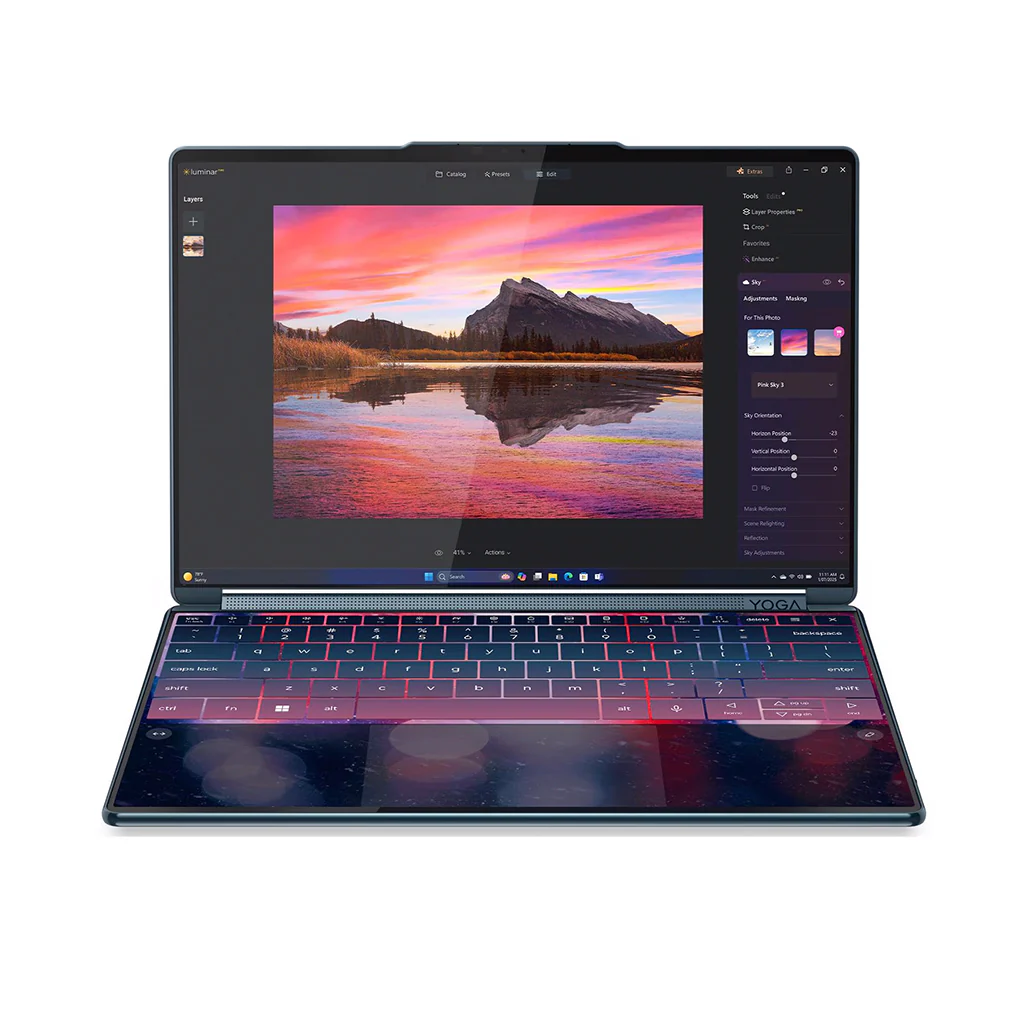 Lenovo Yoga Book 9 83KJ0001US - 2x 14" Touchscreen - Core Ultra Ultra 7 255H - 32GB Ram - 1TB SSD - Intel Arc Graphics - Image 4