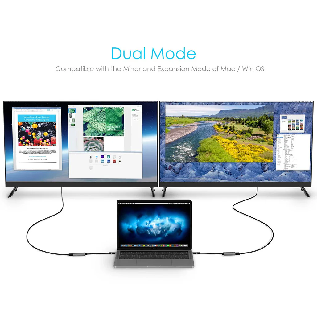Lention USB-C to HDMI Adapter (CB-CU607H) | 4K@60Hz, Audio & Video Transfer, Compatible with MacBook Pro, iPad Pro - Image 6