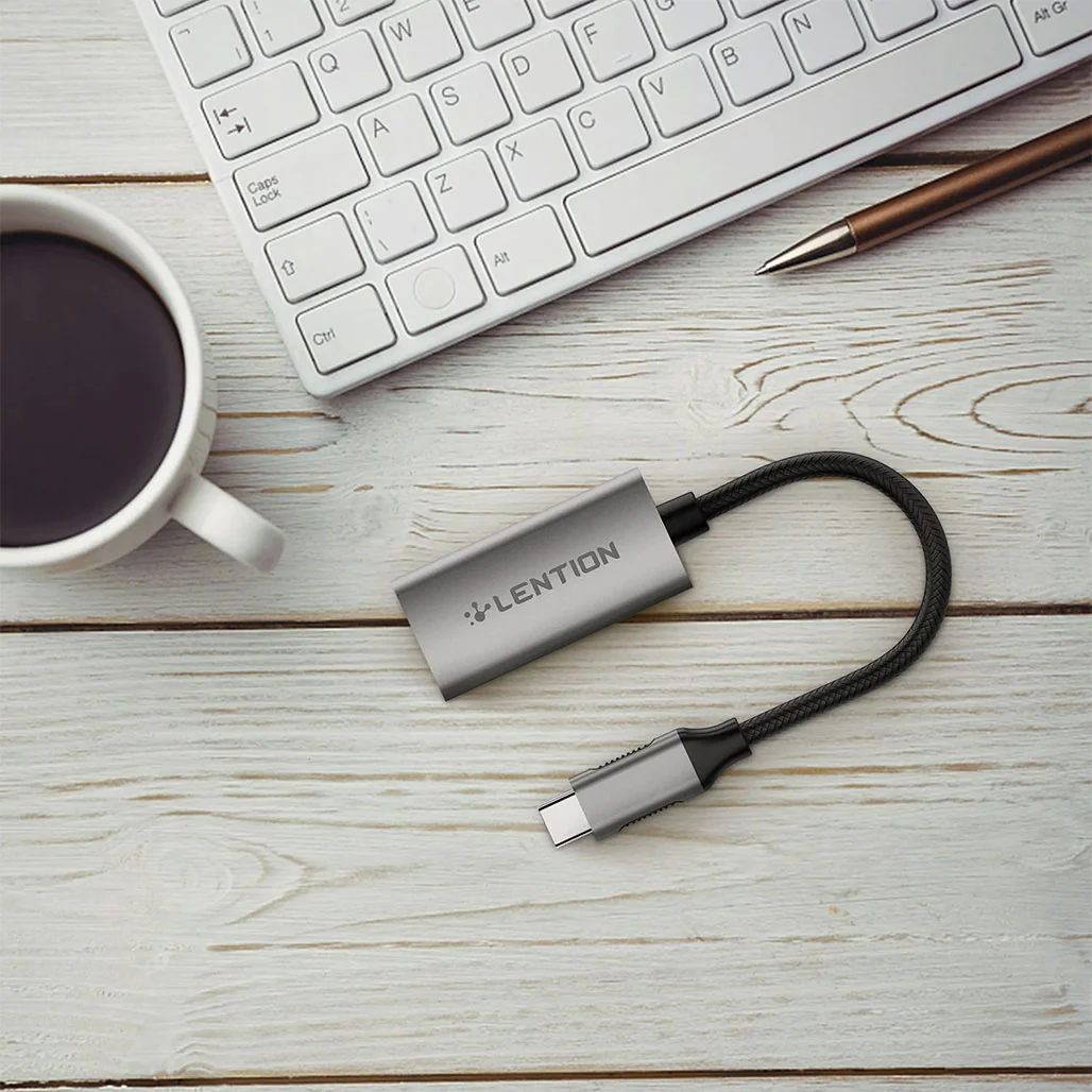 Lention USB-C to HDMI Adapter (CB-CU607H) | 4K@60Hz, Audio & Video Transfer, Compatible with MacBook Pro, iPad Pro - Image 7