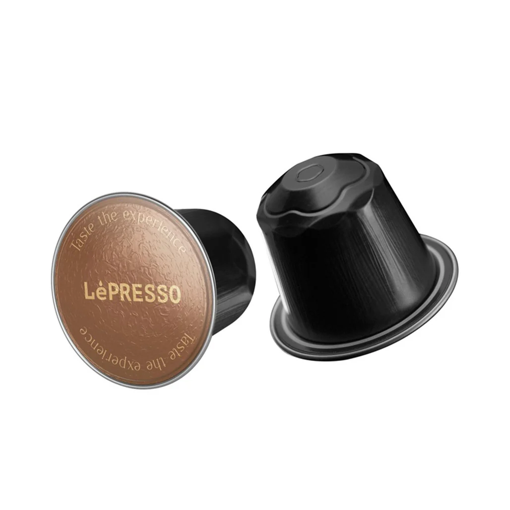 LePresso Colombia Single Origin Arabica Coffee Capsules - 10pc Pack, 100% Colombian Arabica, Intensity 8