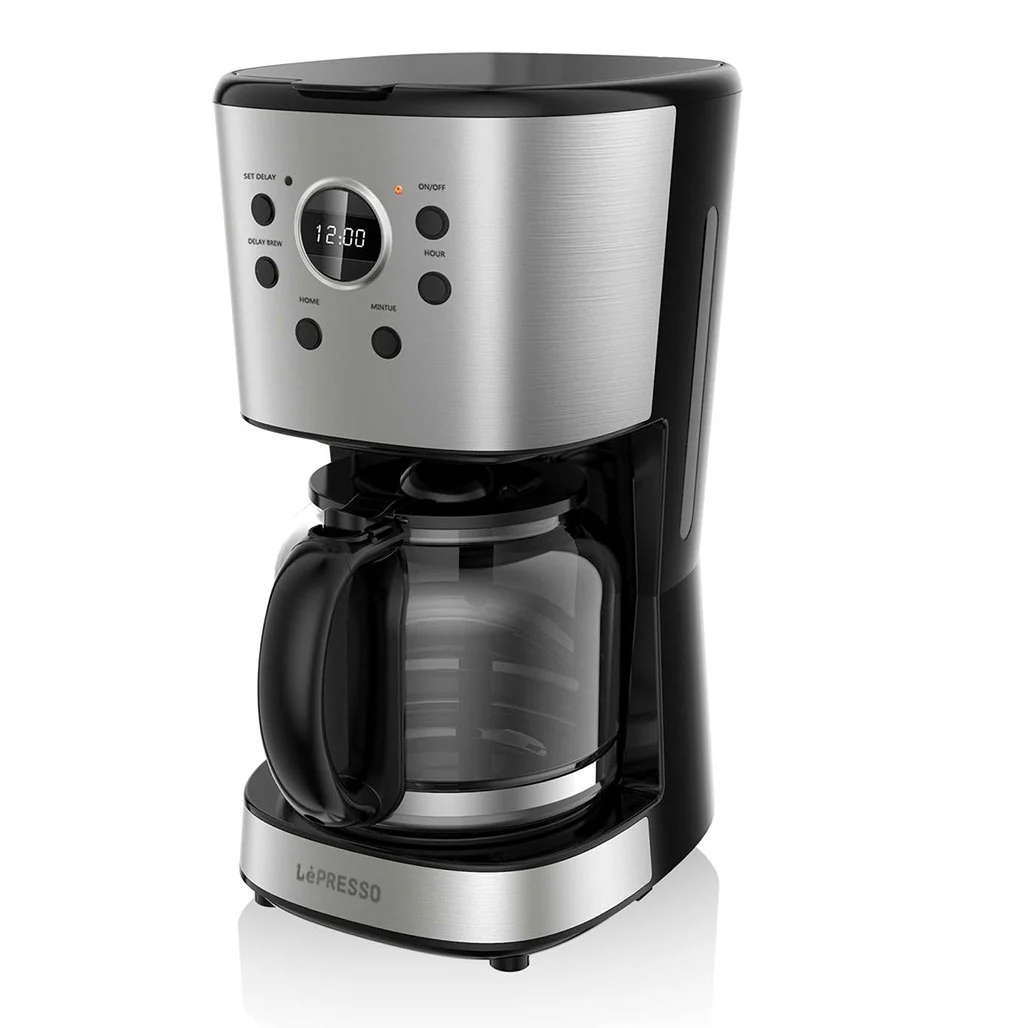 LePresso Digital Drip Coffee Machine | 1.5L Capacity, 900W, Adjustable Strength, Delay Brew Function