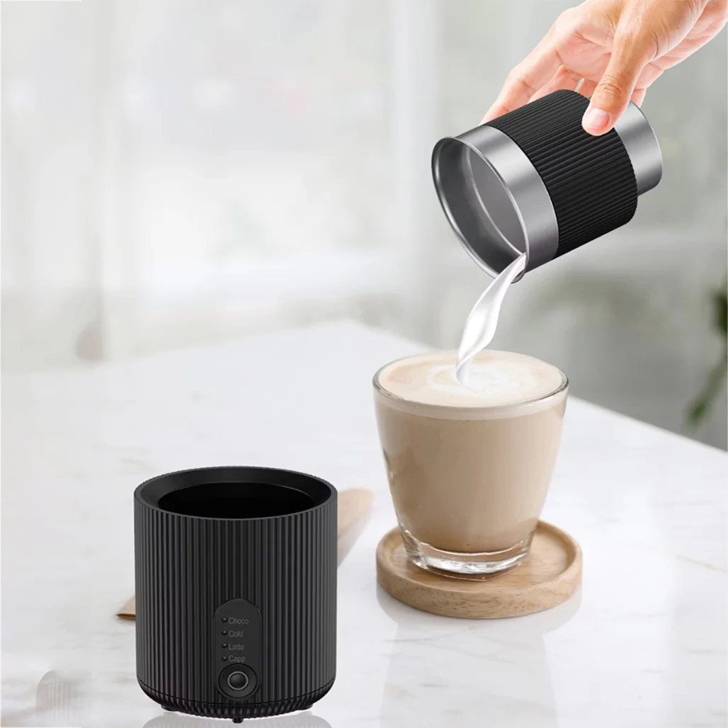 LePresso Foamflex Hot & Cold Milk Frother – 500mL - Black - LPCFFMF0099BK - Image 2