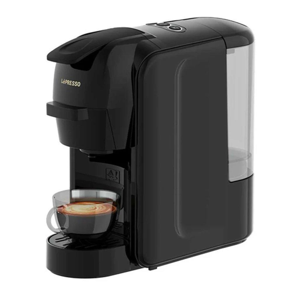 LePresso Lieto Multi-Capsule Coffee Machine - 19-Bar Pump, Nespresso, Dolce Gusto & Powder Coffee Compatible