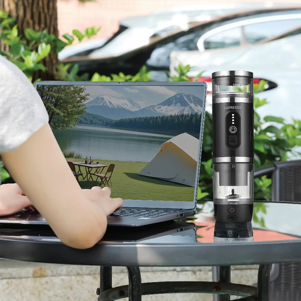LePresso Portabrew 4 In 1 Portable Coffee Machine With Milk Frother - Image 2