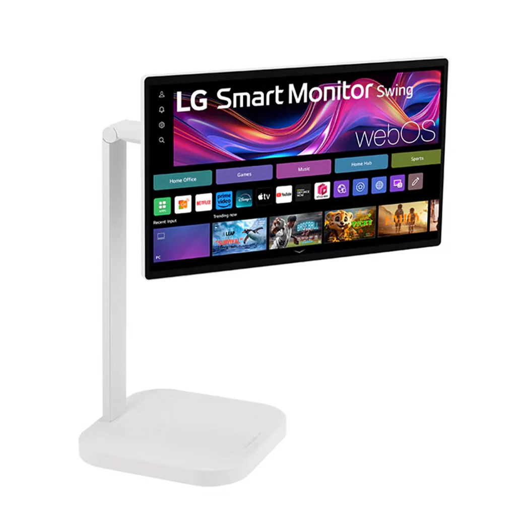 LG 31.5" 4K UHD IPS Smart Monitor Swing with Touchscreen - Rolling Stand - 32U889SA - Image 10